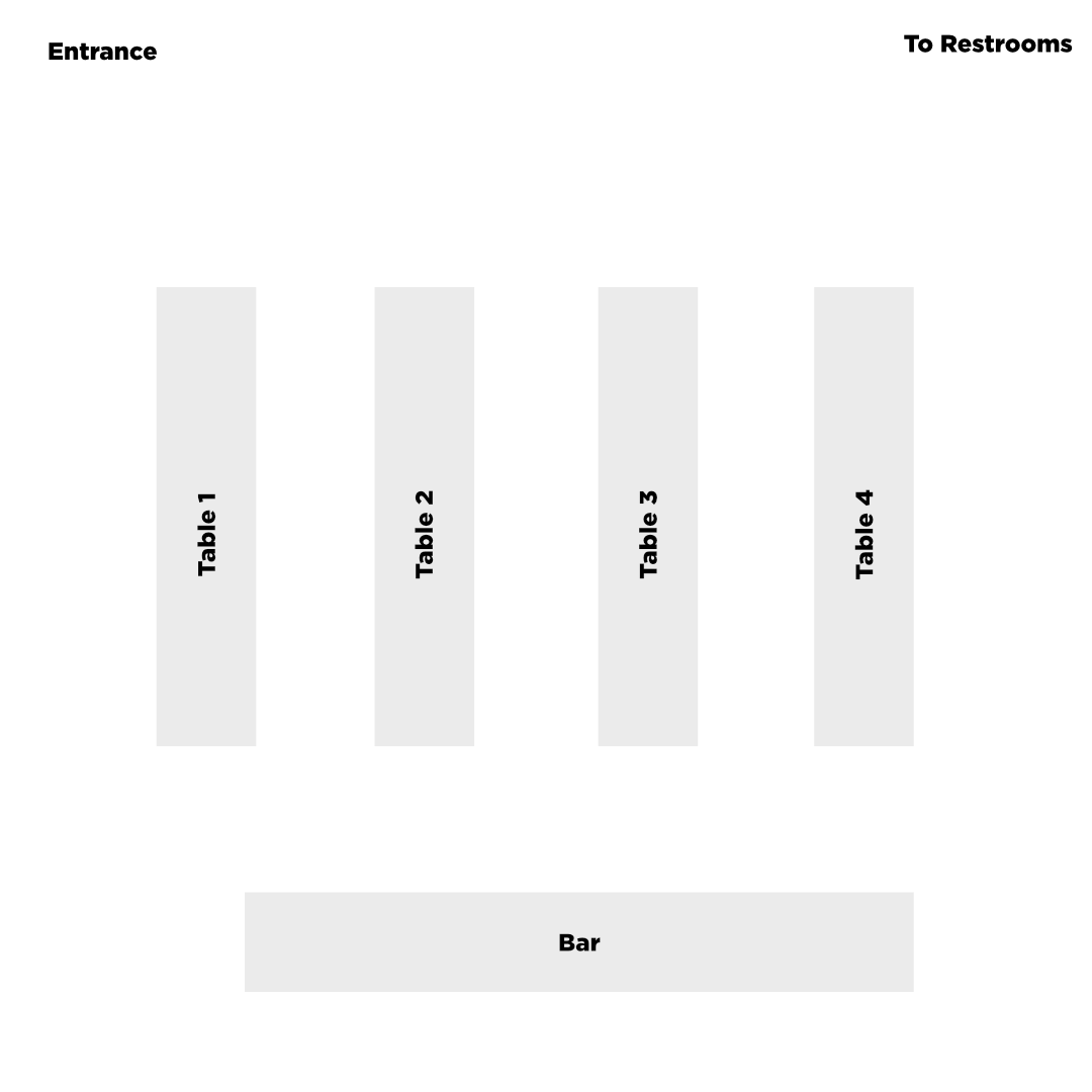 Community Table Reservation