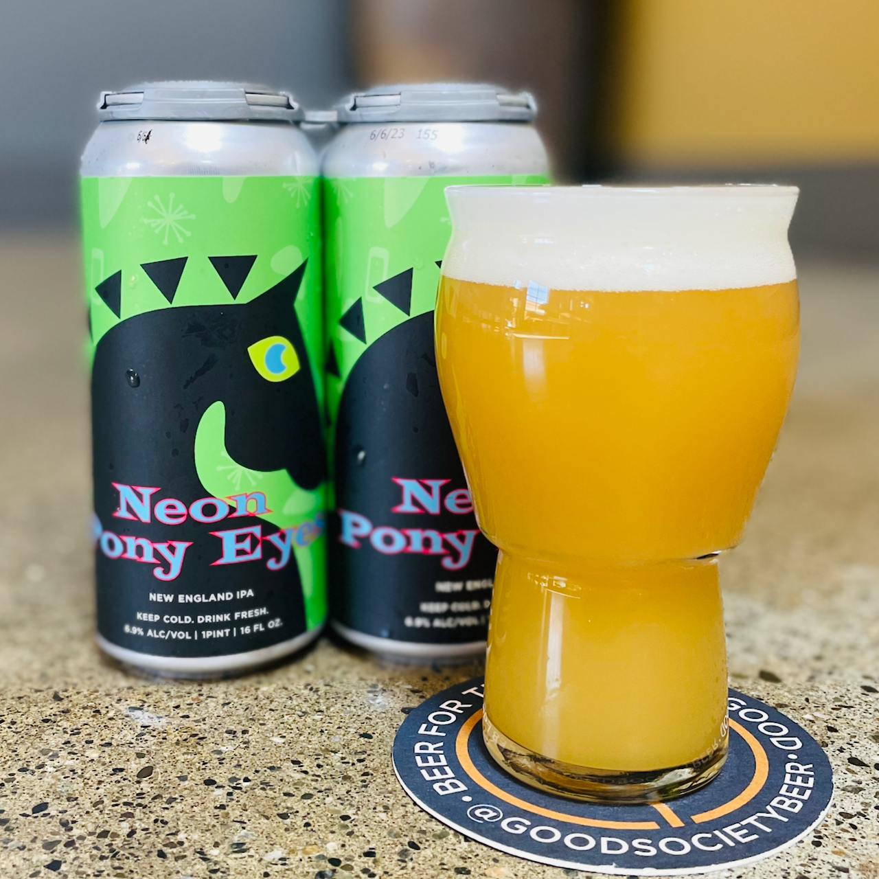 Neon Pony Eyes Hazy IPA