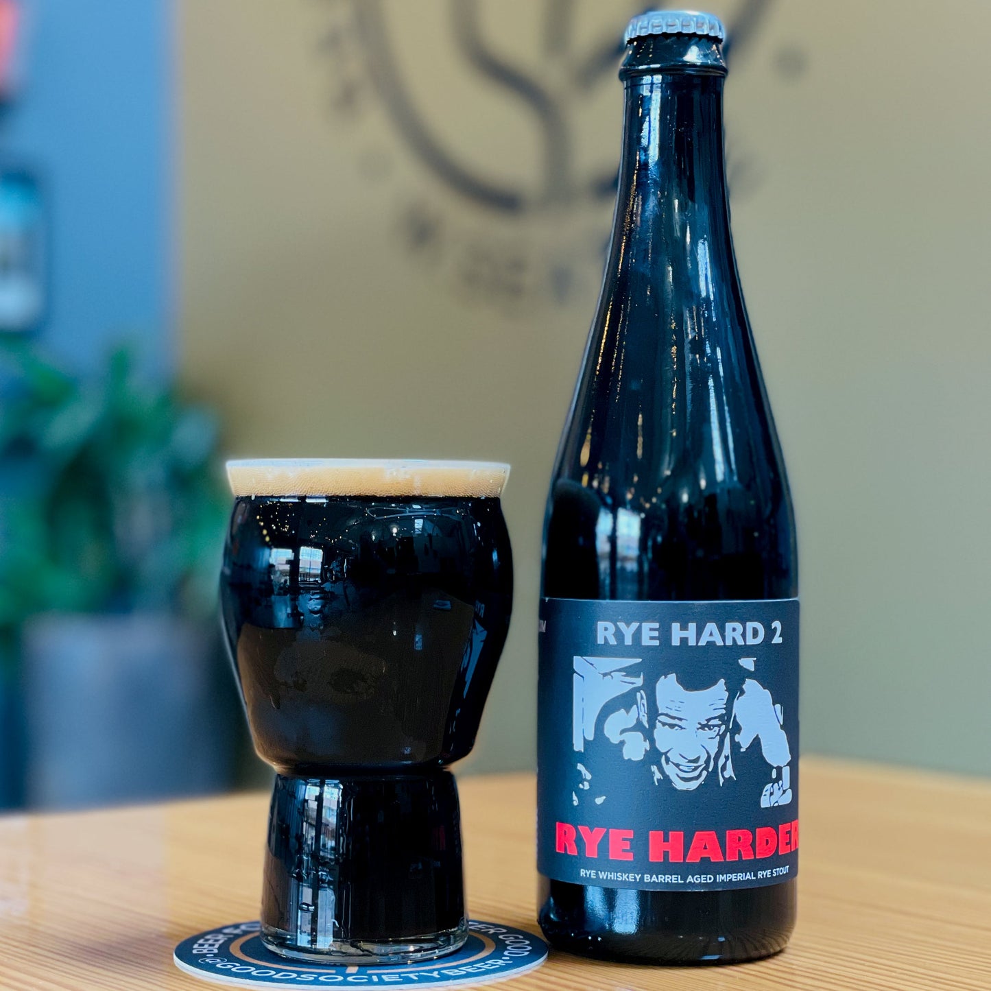 Rye Hard 2: Rye Harder Barrel Aged Imperial Stout